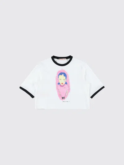 Marni Graphic-print T-shirt In White