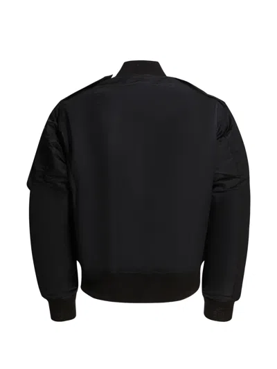 Buzz Rickson's Zip Bomber Coat In Black