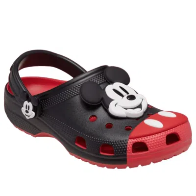 Crocs X Disney Mickey Mouse Classic Clogs In Black