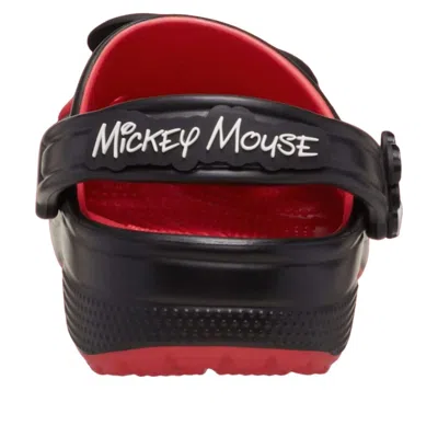Crocs X Disney Mickey Mouse Classic Clogs In Black