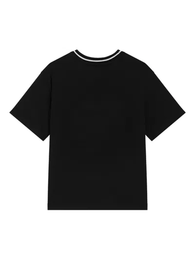Dolce & Gabbana Graphic-print T-shirt In Black