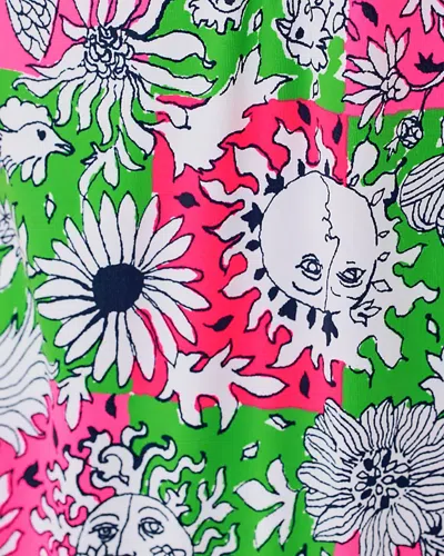 Lilly Pulitzer Ester One-piece Swimsuit In Multi