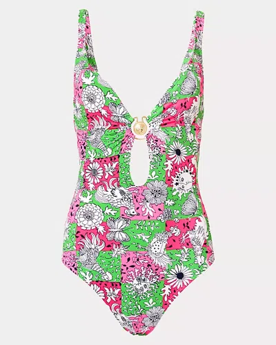 Lilly Pulitzer Ester One-piece Swimsuit In Multi