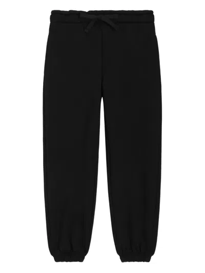 Dolce & Gabbana Cotton Sweatpants In Black