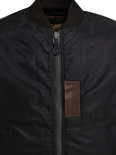 Buzz Rickson's Zip Bomber Coat In Black