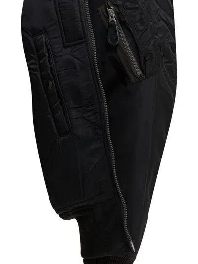 Buzz Rickson's Zip Bomber Coat In Black