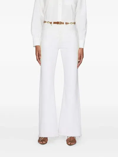 Frame Flared Jeans In Blue