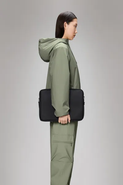 Rains Trail Laptop Case In Black