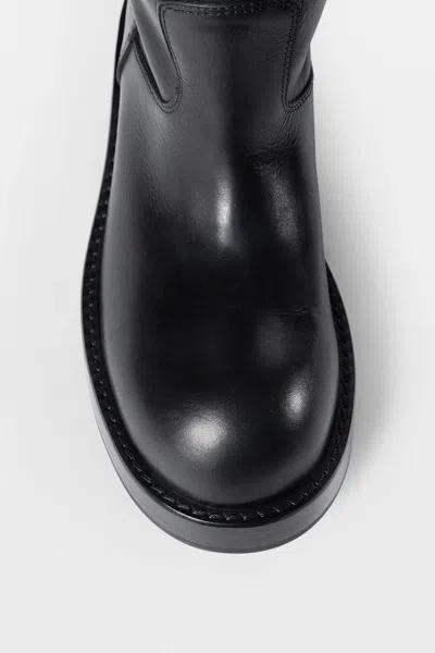 Ann Demeulemeester Neldor Engineer Boots In Black