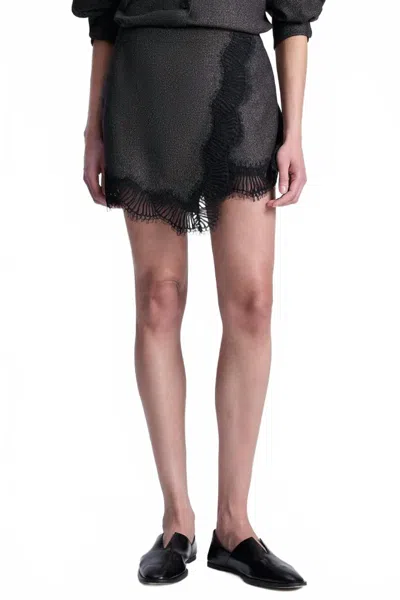 A.l.c Sophia Skirt In Black