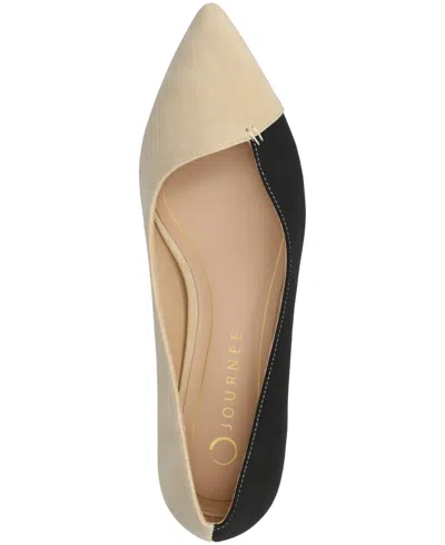 Journee Collection Carmin Pointed Toe Flat In Multi