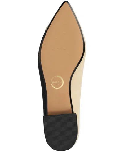 Journee Collection Carmin Pointed Toe Flat In Multi