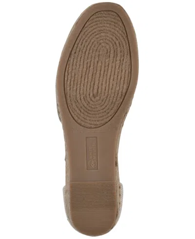 White Mountain Maintain Espadrille Wedge Pump In Gray