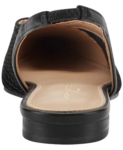 Marc Fisher Ltd Davin Pointed Toe Slingback Flat In Black