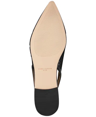 Marc Fisher Ltd Davin Pointed Toe Slingback Flat In Black