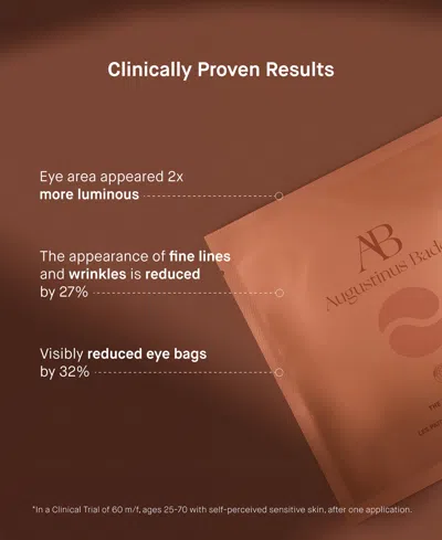 Augustinus Bader The Eye Patch Bundle, 3-pack In Transparent