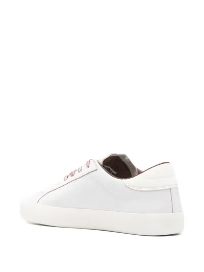 Date Hill Low Leather Sneaker In White