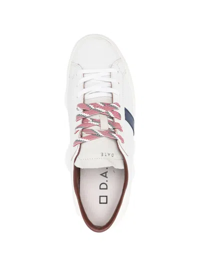 Date Hill Low Leather Sneaker In White