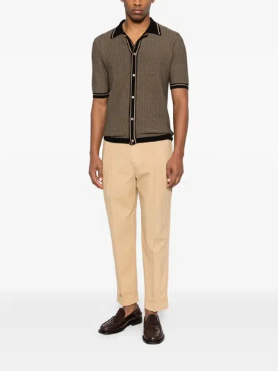 Tagliatore Patterned Buttoned Shirt In Multi