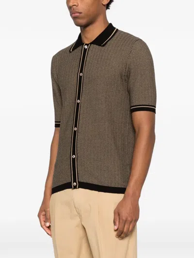 Tagliatore Patterned Buttoned Shirt In Multi