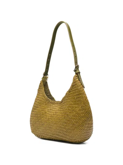 Dragon Diffusion Luna Mezza Shoulder Bag In Green