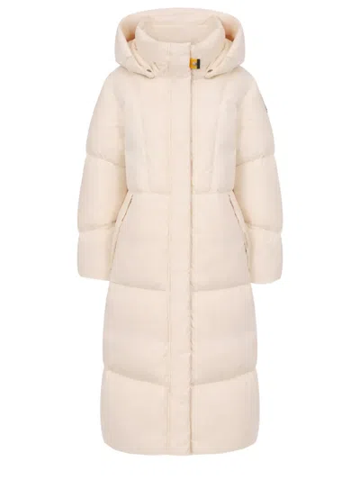 Parajumpers Black Polyamide Liu Quilted Down Jacket In Neutral
