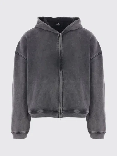 Represent Cotton Sweatshirt In Gray