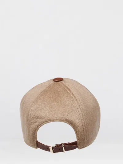 Max Mara Feltre Hat In Brown