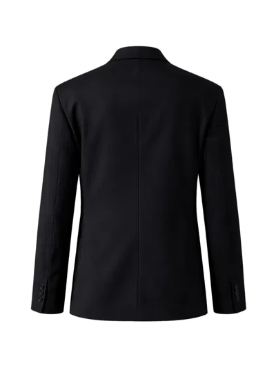 Dsquared2 Wool Single-breasted Blazer In Black