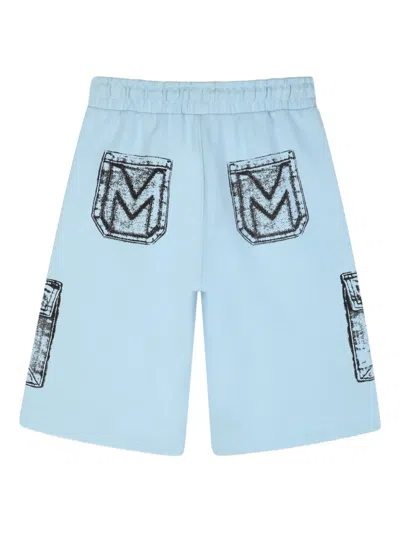 Marc Jacobs Pocket-print Shorts In Multi