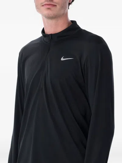 Nike Half-zip Sweatshirt In Black