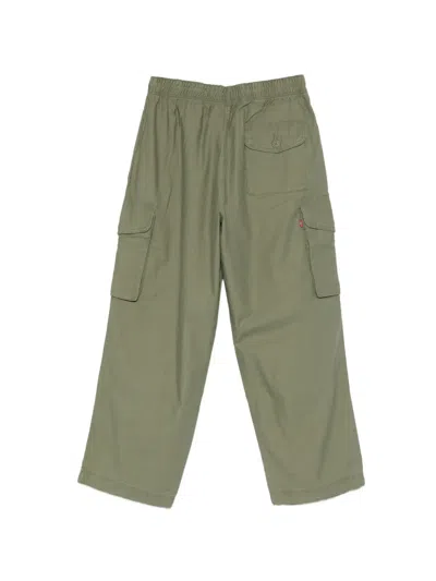 Levi's Drawstring Cargo Trousers In Green