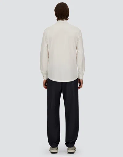Herno Long Sleeved Button-fastened Shirt In White