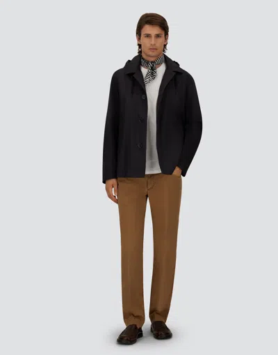 Herno Jacket In Dean In Blue