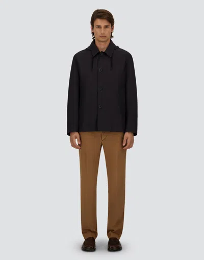Herno Jacket In Dean In Blue