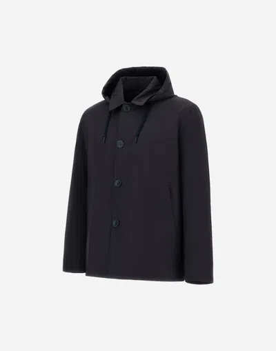 Herno Jacket In Dean In Blue