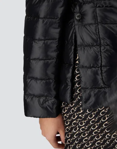Herno Long-sleeved Down Jacket In Blue
