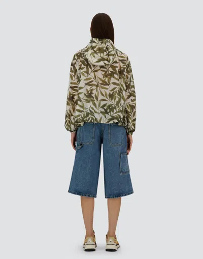 Herno Jacket In Printed Ripstop In Multi