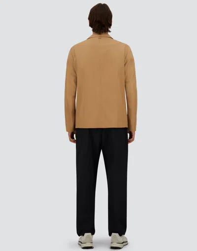 Herno Double-breasted Jacket In Brown