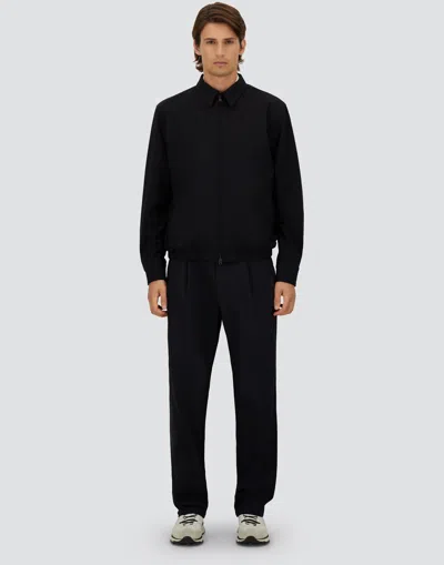 Herno Shacket In Lightweight Diagonal In Multi