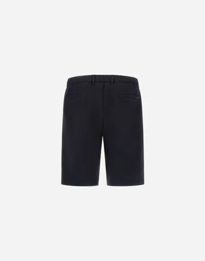 Herno Shorts In Seer-crease In Multi