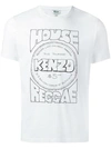KENZO HOUSE OF REGGAE T-SHIRT,F755TS0184SI11787332