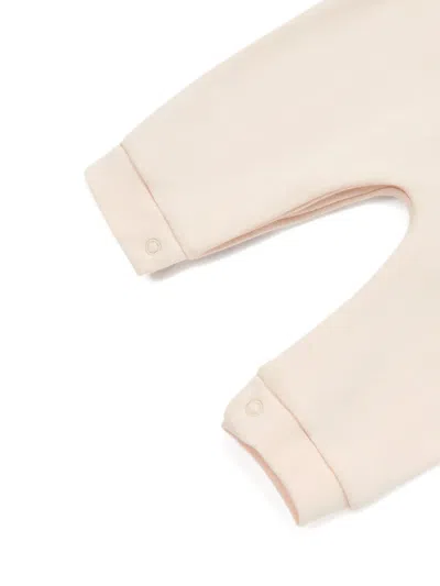 Guess Embroidered Romper In Neutral