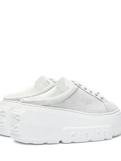 Casadei Sneakers Sabot Cassiopea - Woman Sneakers White 38.5 In White