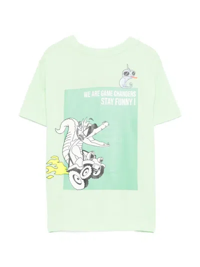 Billieblush Graphic-print T-shirt In Multi