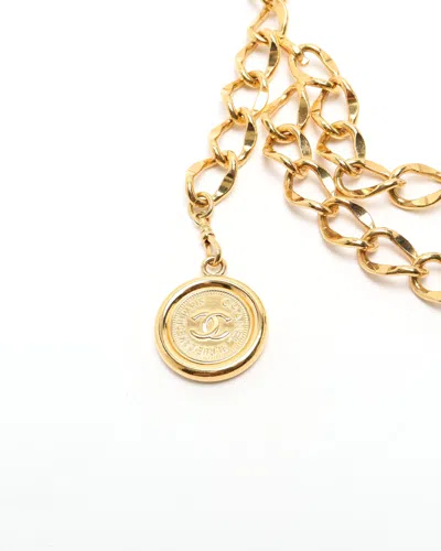 Chanel Chain Belt In Gold
