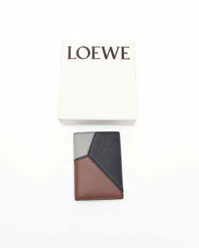 Loewe Puzzle Card Holder In Multi