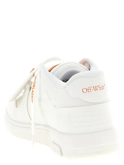Off-white Out Of Office Molded Sneakers Orange In White
