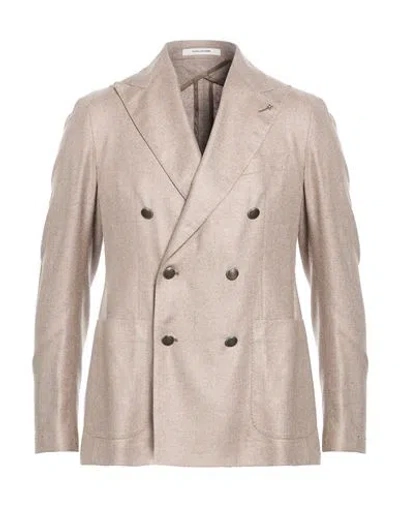 Tagliatore Double-breasted Silk Jacket In Pink