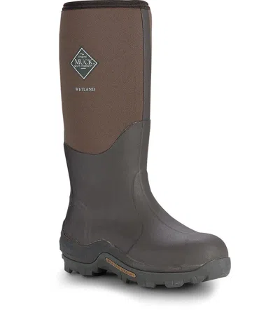 Muck Boot Men's Muck Wetland Premium Field Rubber Boots In Brown | ModeSens